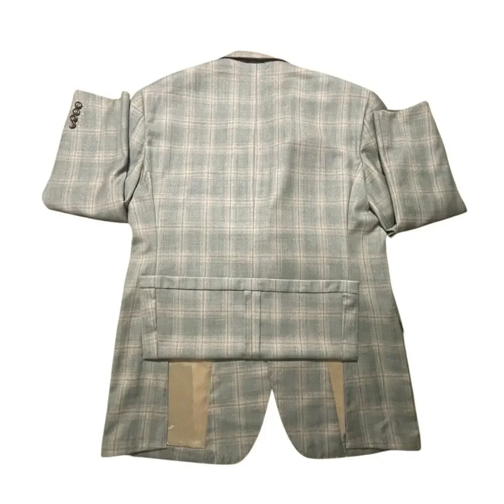 Oxxford Clothes as always plaid